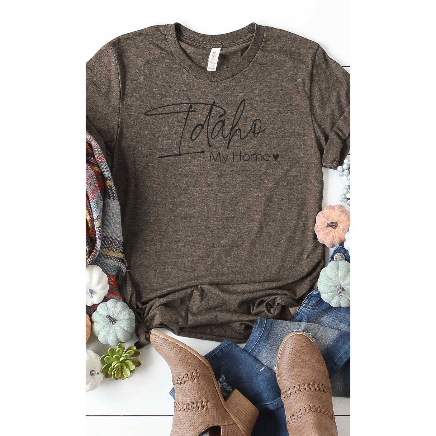 GRAPHIC TEE: Idaho my home graphic tee
