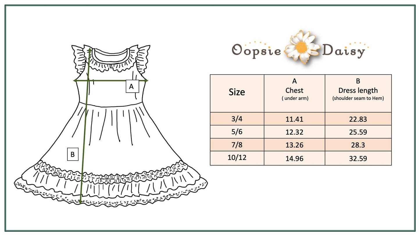Girls Pink & Cantaloupe Flower Check Summer Dress