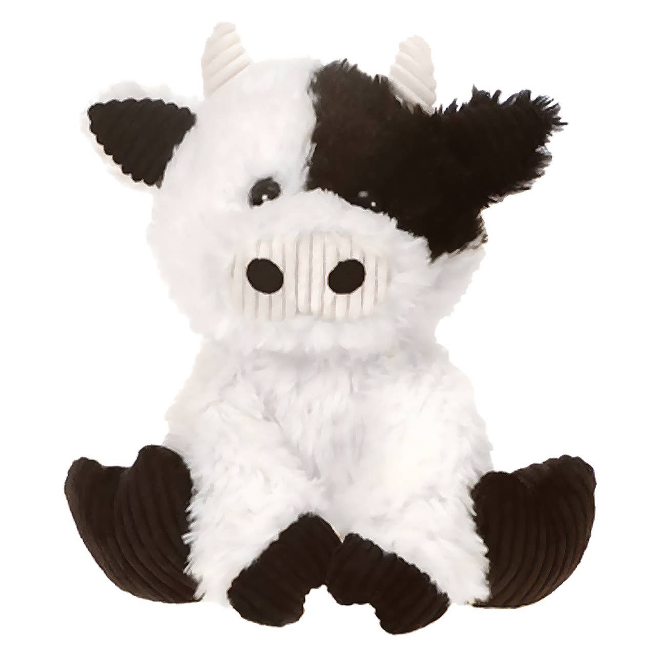 Scruffy Plush Animal - Cow