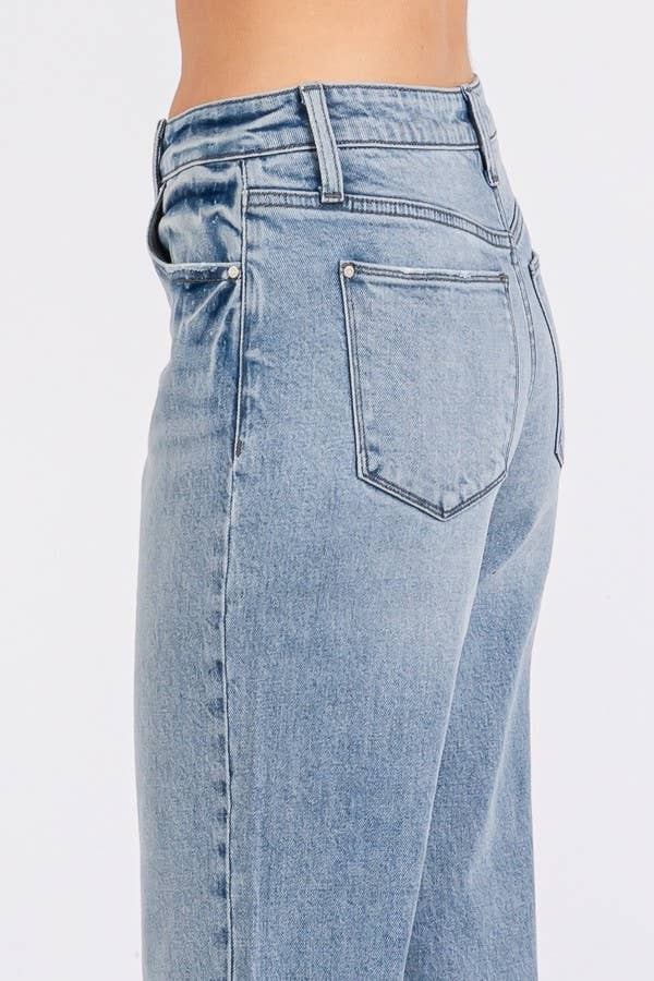 JEANS: SUPER SOFT TOUCH LOW RISE COMFORT BAGGY STRAIGHT