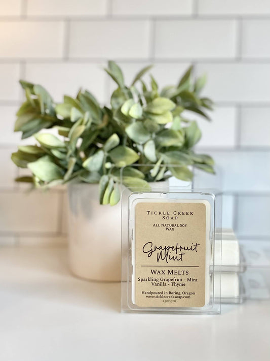 HOME: Wax Melt Grapefruit Mint Wax Melt