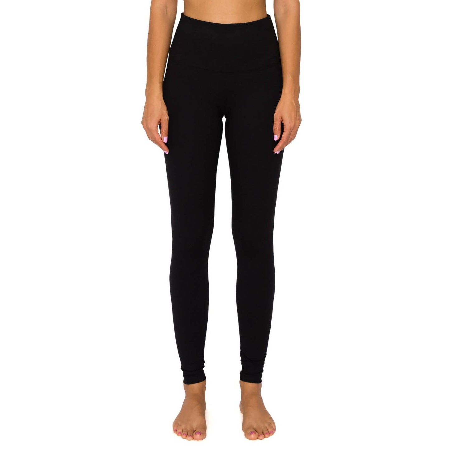 ACTIVEWEAR: ACTIVEWEAR: 5" Yoga Band Premium Solid Activewear Leggings