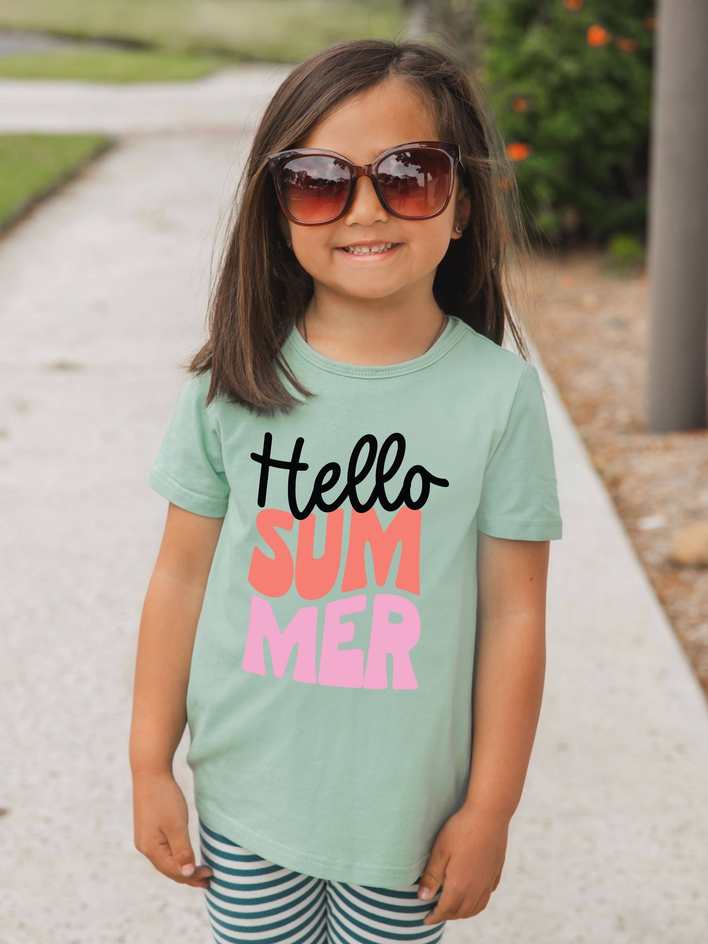 CHILDRENS: Hello Summer Kids Graphic Tee