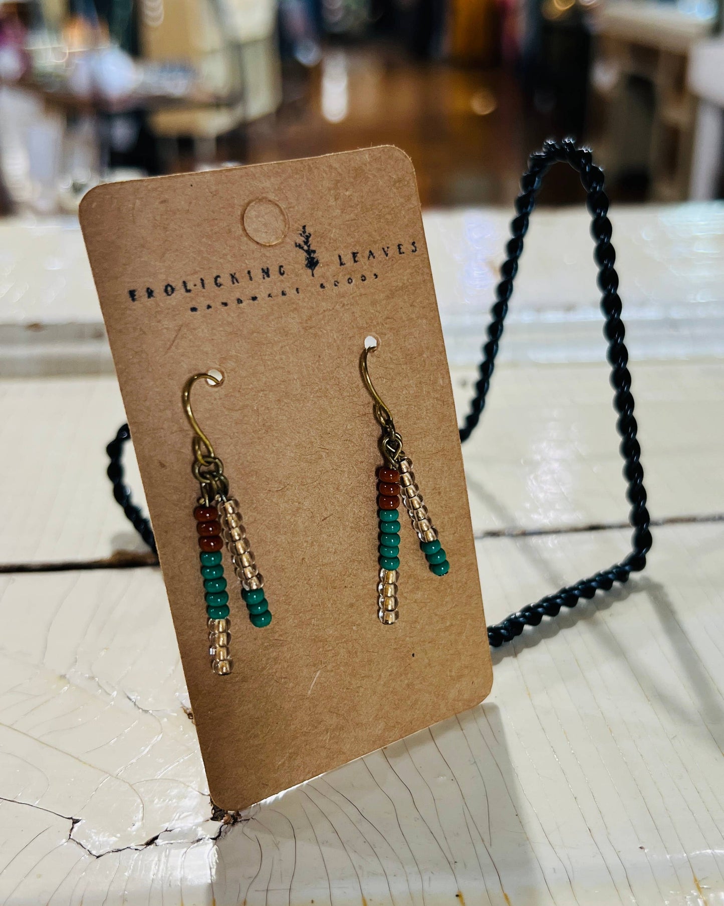 JEWELRY: Beaded Double Earrings
