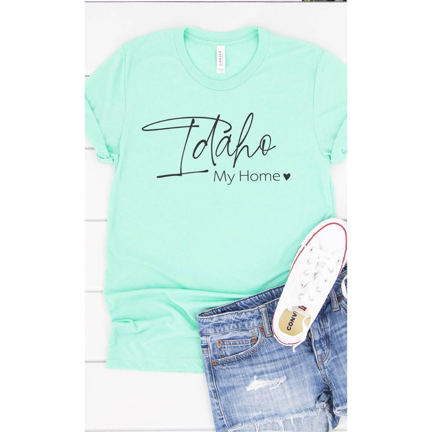 GRAPHIC TEE: Idaho my home graphic tee