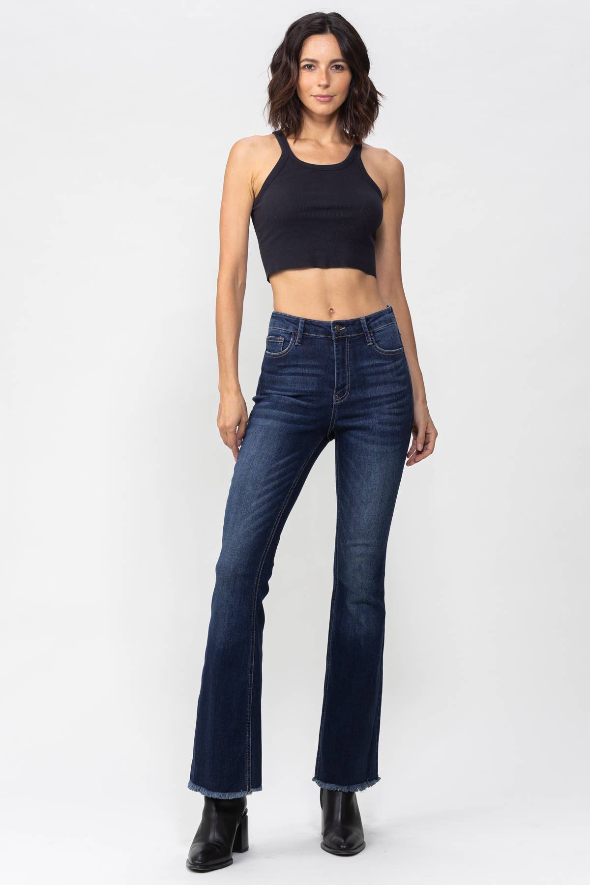 PLUS Jeans Jelly High Rise Flare Jeans