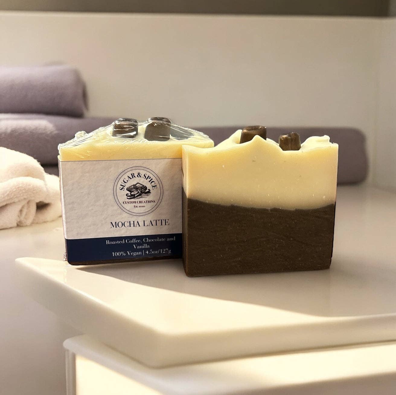 HOME: Mocha Coffee Artisan Soap