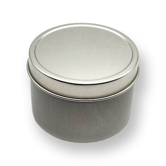 HOME: Candle Pineapple Orchid - 3oz Silver Tin Soy Candle