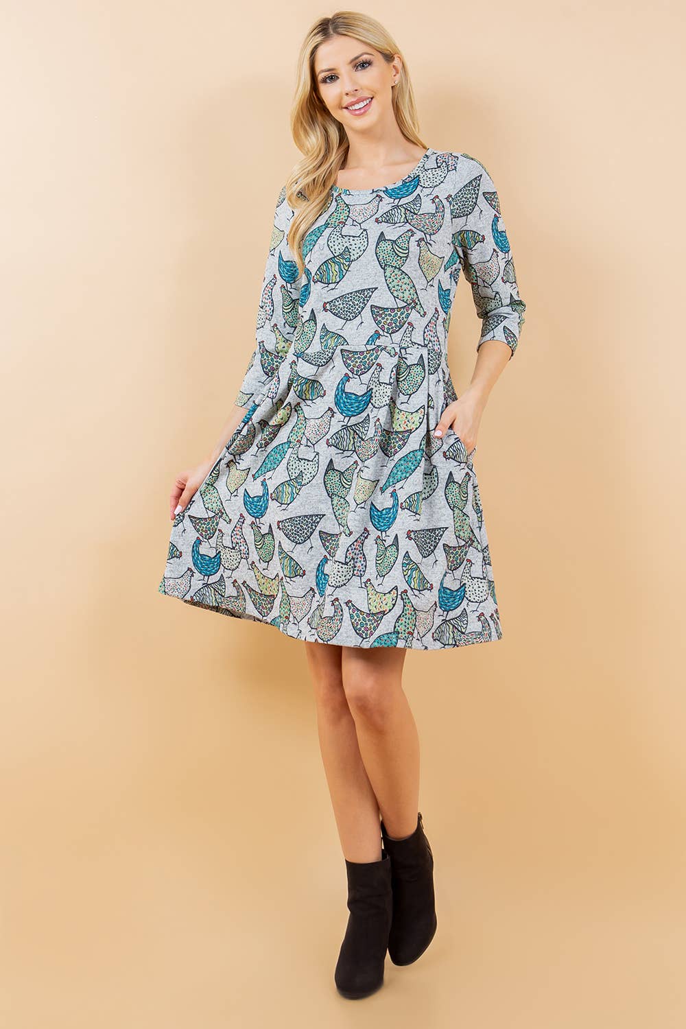 DRESS: Chicken Winter Tunic Dress