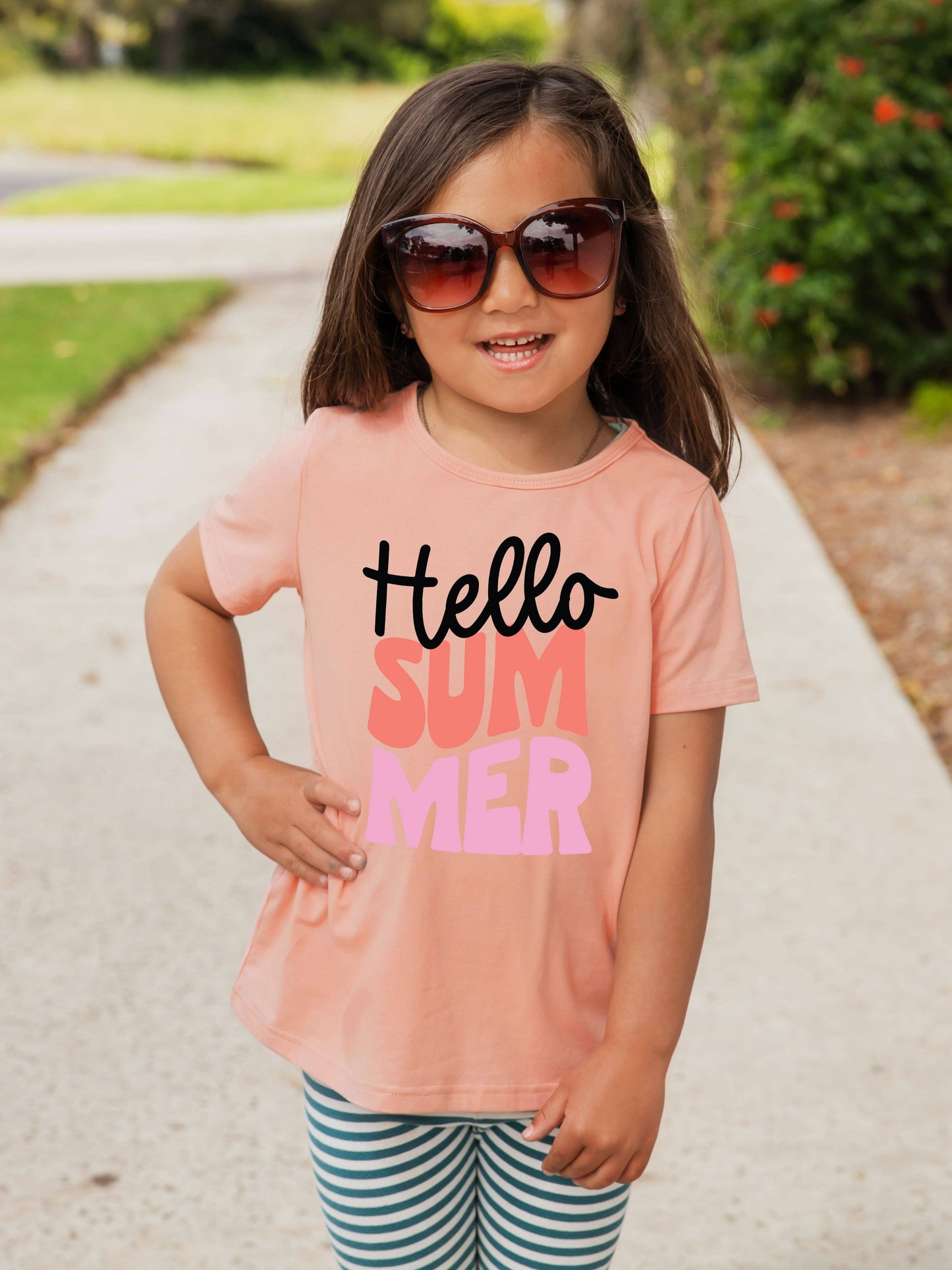 CHILDRENS: Hello Summer Kids Graphic Tee