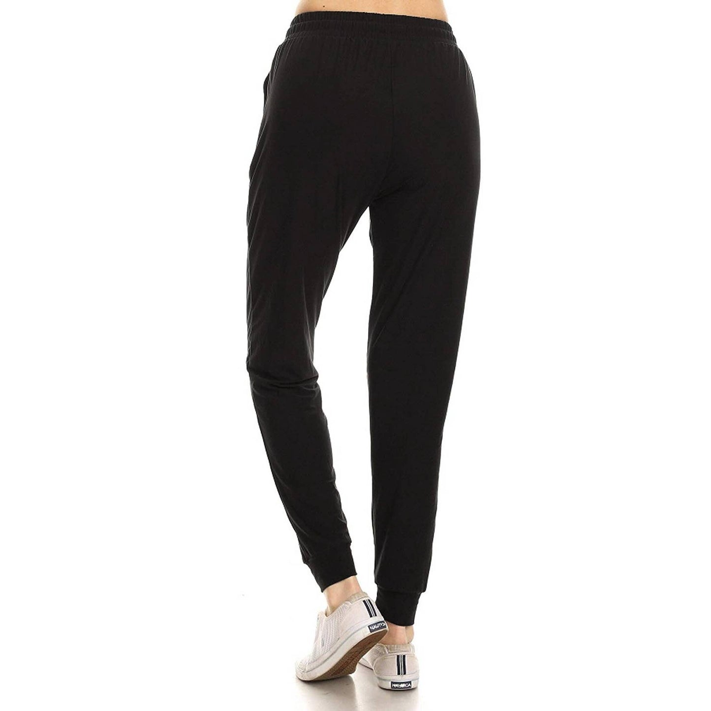 ACTIVEWEAR: Buttery Soft Solid Joggers with Drawstring