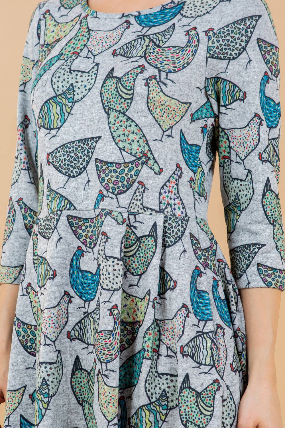 DRESS: Chicken Winter Tunic Dress