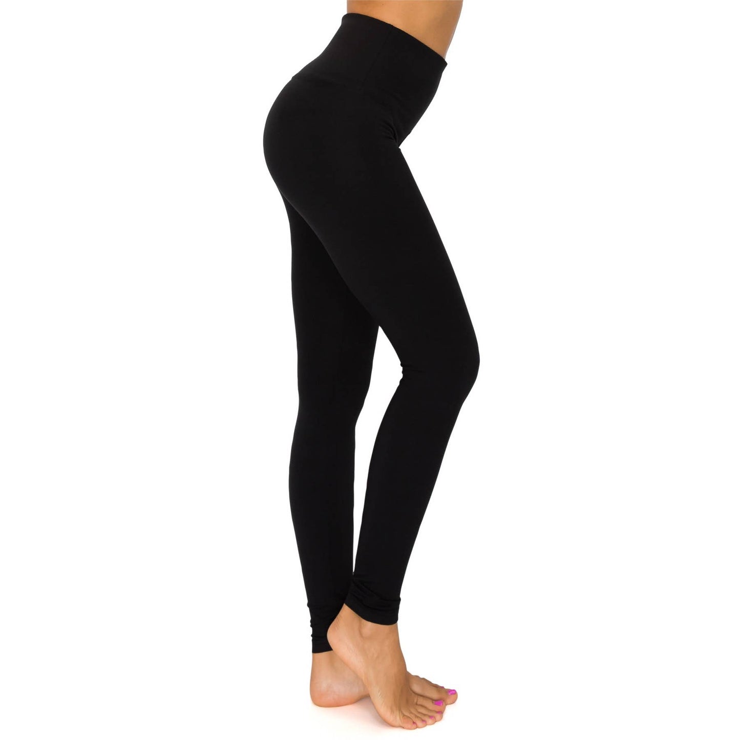 ACTIVEWEAR: ACTIVEWEAR: 5" Yoga Band Premium Solid Activewear Leggings
