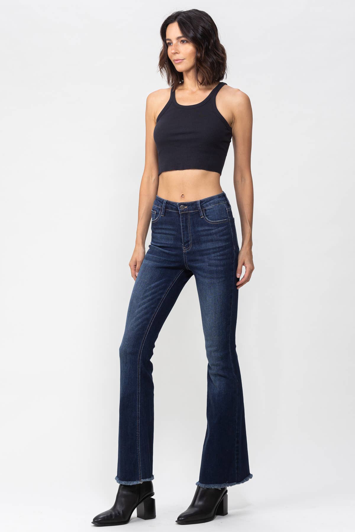 PLUS Jeans Jelly High Rise Flare Jeans