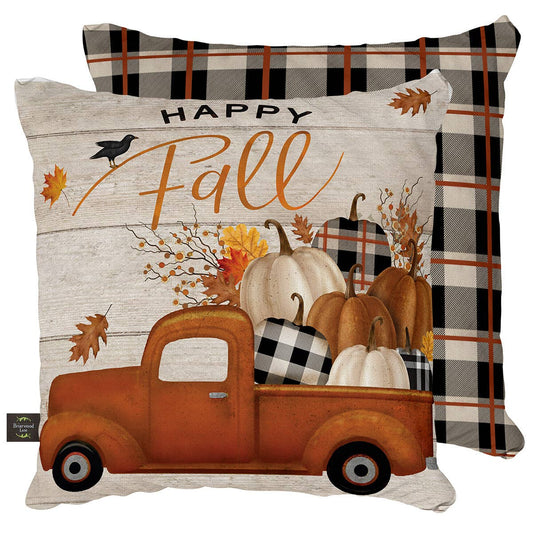 HOME: Fall Happy Fall Pickup Pillow