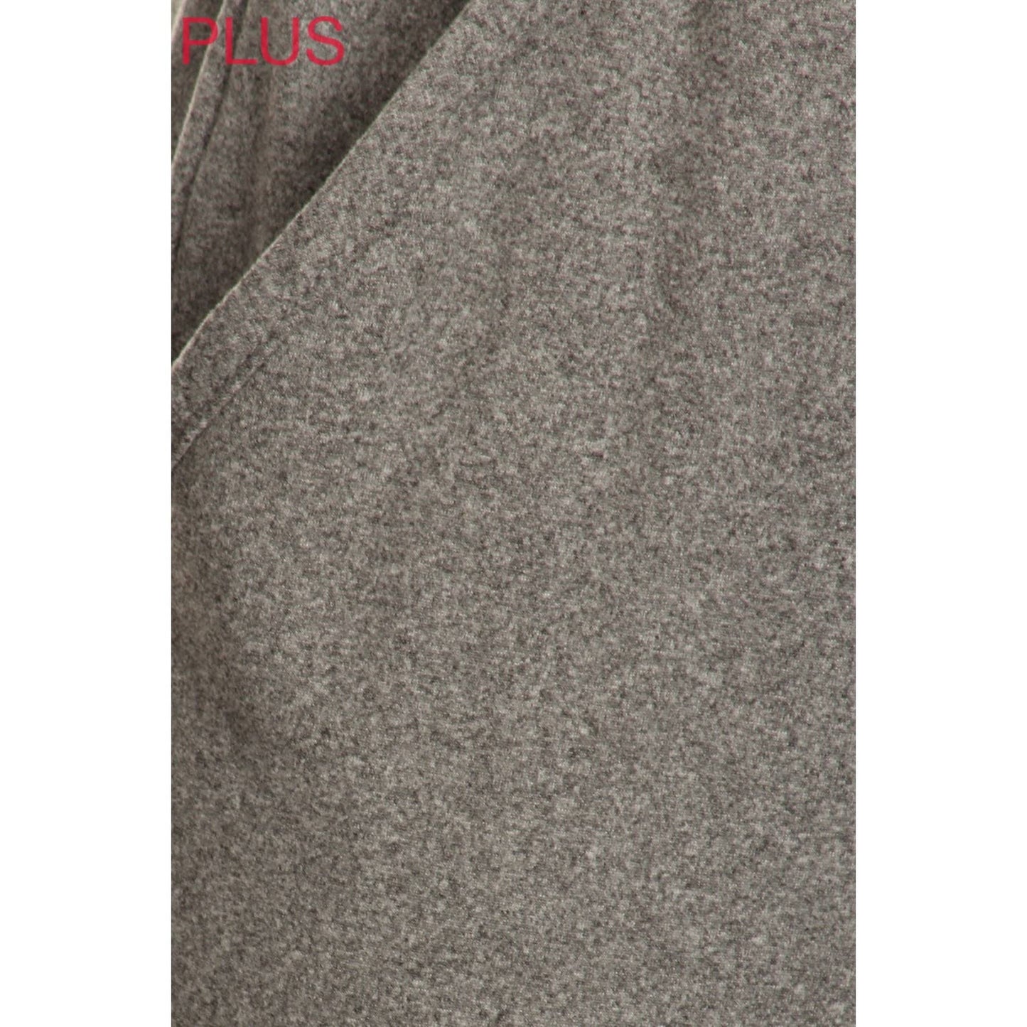 PLUS ACTIVEWEAR: Plus Size Buttery Soft Solid Joggers with Drawstring
