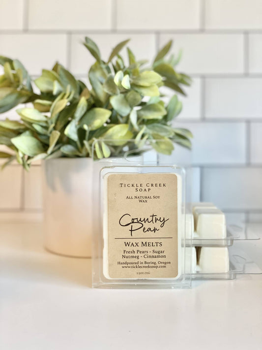 HOME: Wax Melt Country Pear Soy Wax Melt