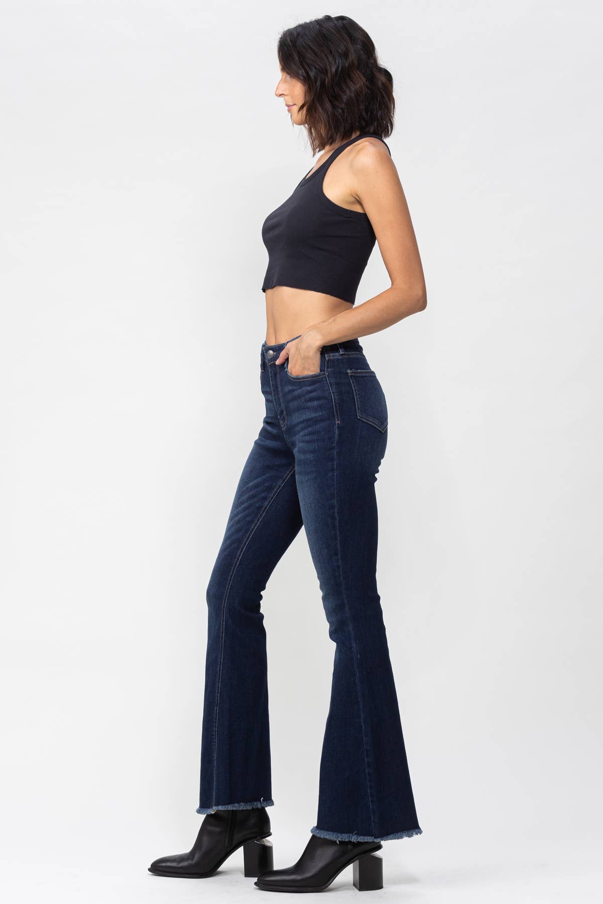 PLUS Jeans Jelly High Rise Flare Jeans