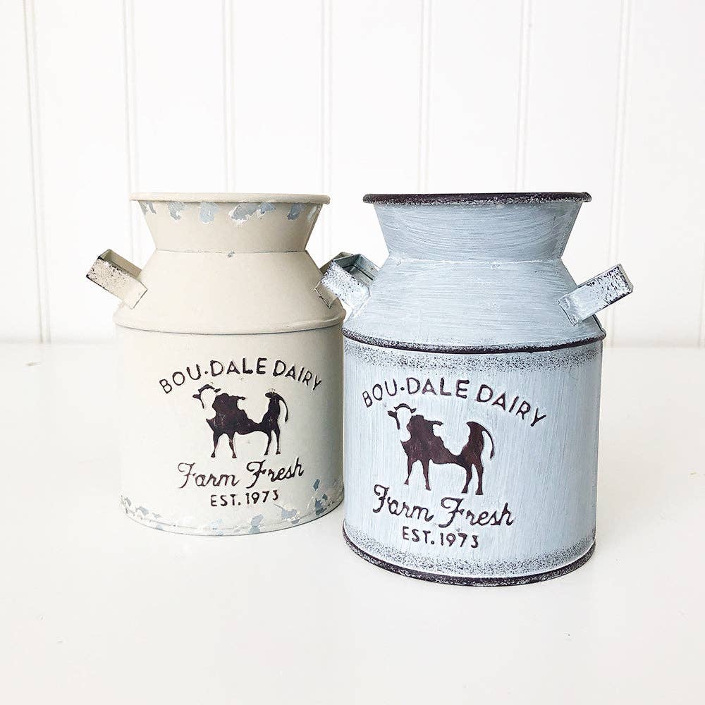 Foundations Decor Decorative Milk Cans