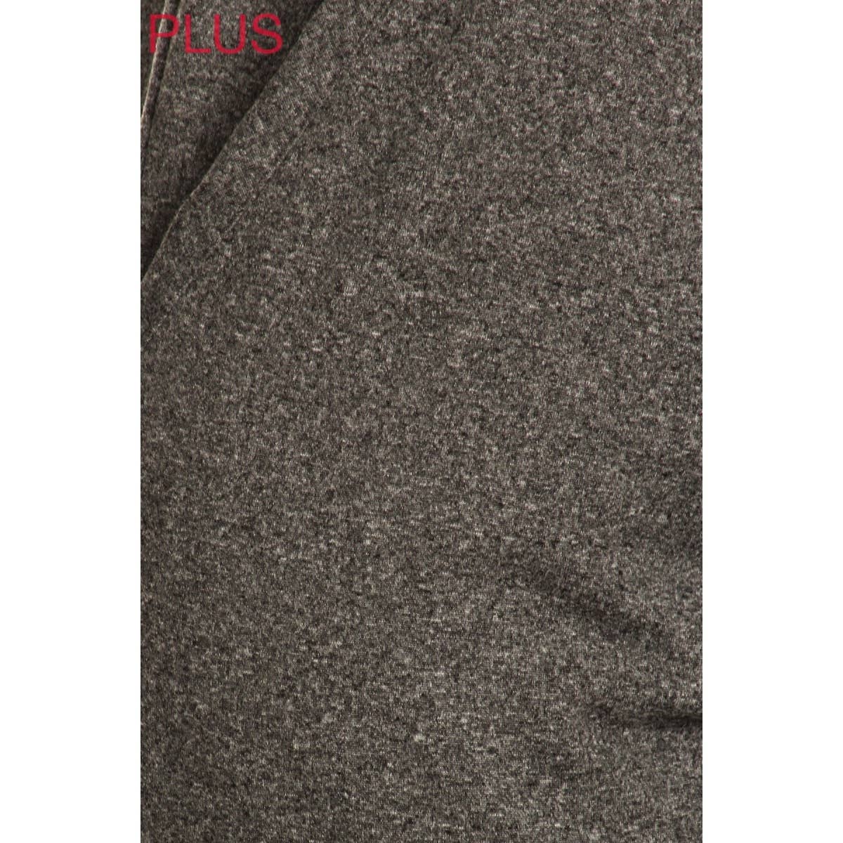 PLUS ACTIVEWEAR: Plus Size Buttery Soft Solid Joggers with Drawstring