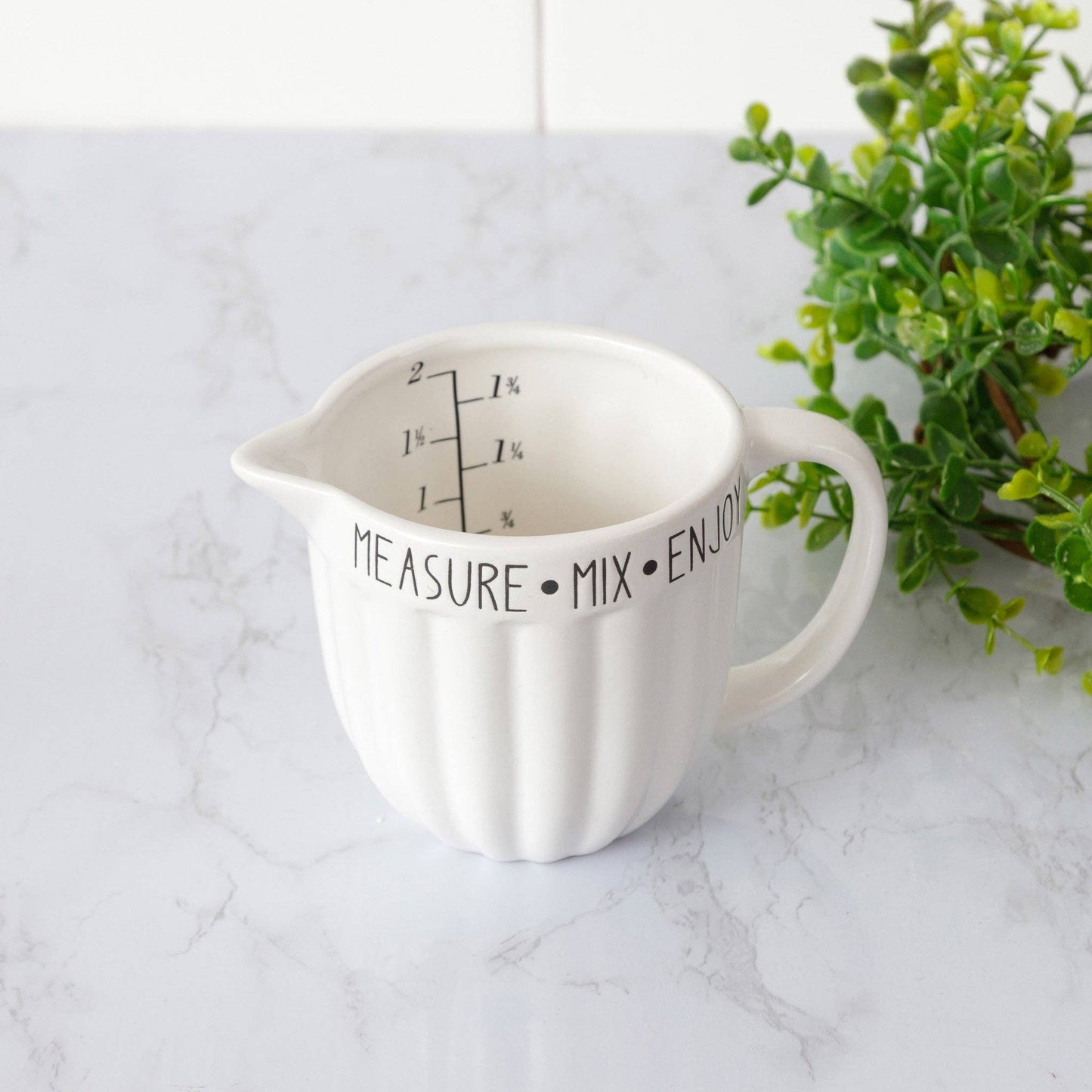 Measuring Cup - Measure, Mix, Enjoy (Pk/02)