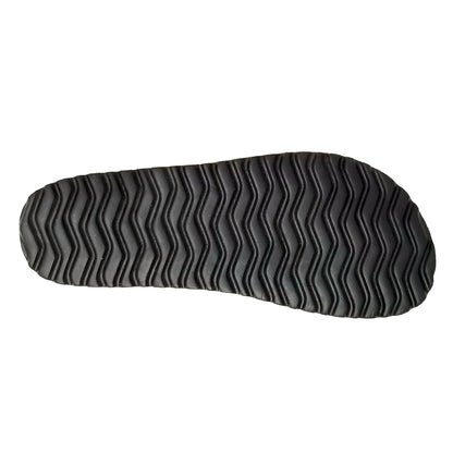 Classic 2 Strap Buckled Leather Footbed Sandal