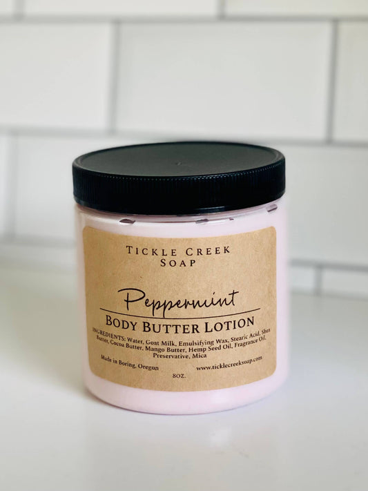HOME: Peppermint Body Butter Lotion