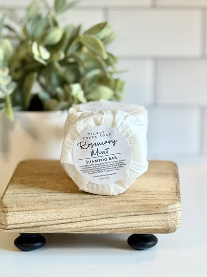 Solid Shampoo Bar – Rosemary Mint | Vegan & Eco-Friendly