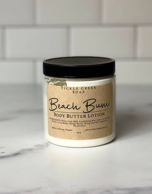 SKIN CARE: Body Butter Lotion Beach Bum
