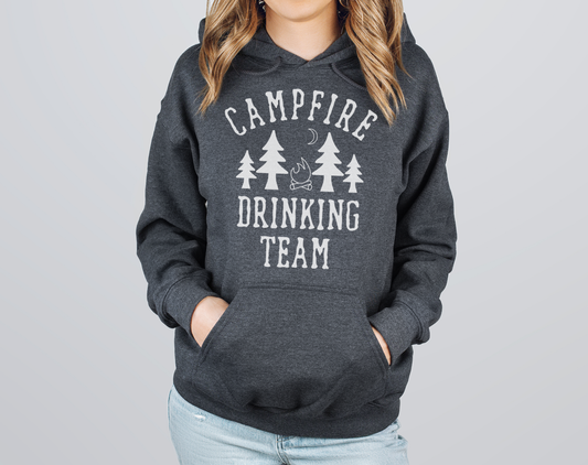SWEATSHIRT: CAMPFIRE DRINKING TEAM Hoodies