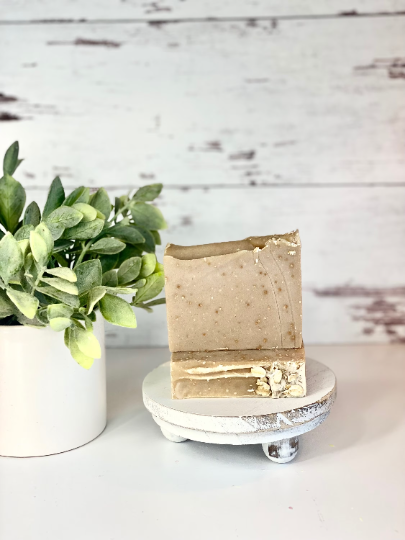 HOME: Oatmeal & Honey Goat Milk Soap