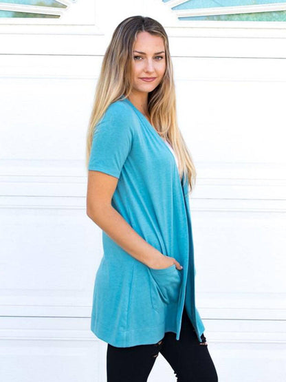 Short Sleeve Perfect Boyfriend Cardigan