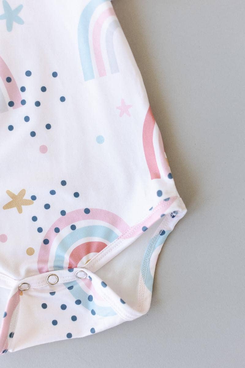 Over the Rainbow Flutter Bodysuit