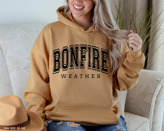 SWEATSHIRT: Bonfire Weather - Hoodie
