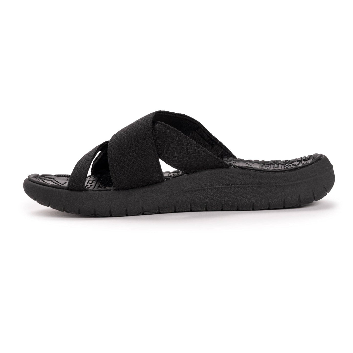 Muk Luks Women's Sassy Cross-Over Sandal