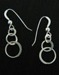 Silver Ringlet Earrings