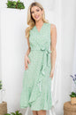 Floral Print Boho Faux Print dress