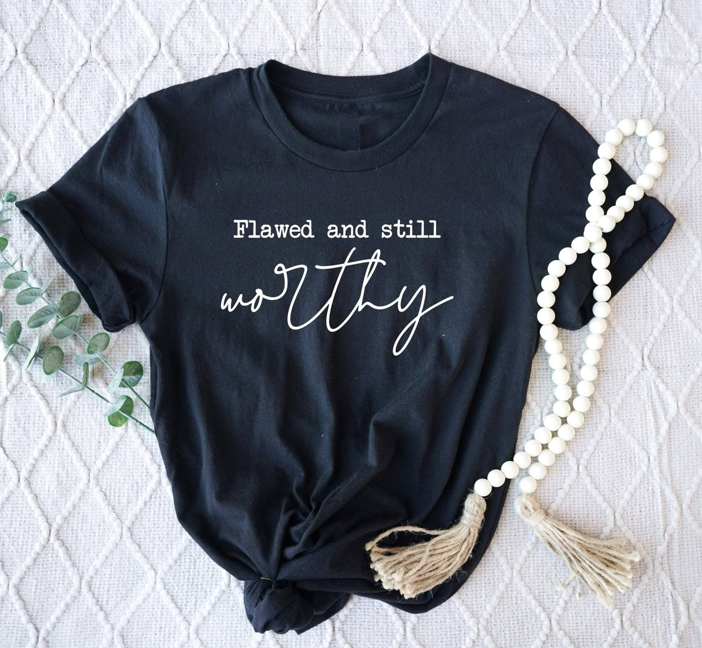 GRAPHIC TEE: Christian Made to Worship Olive Faith Graphic Tee