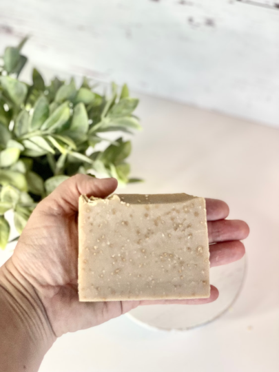 HOME: Oatmeal & Honey Goat Milk Soap