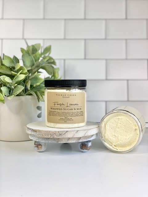 SKIN CARE: Lemon Whipped Sugar Scrub