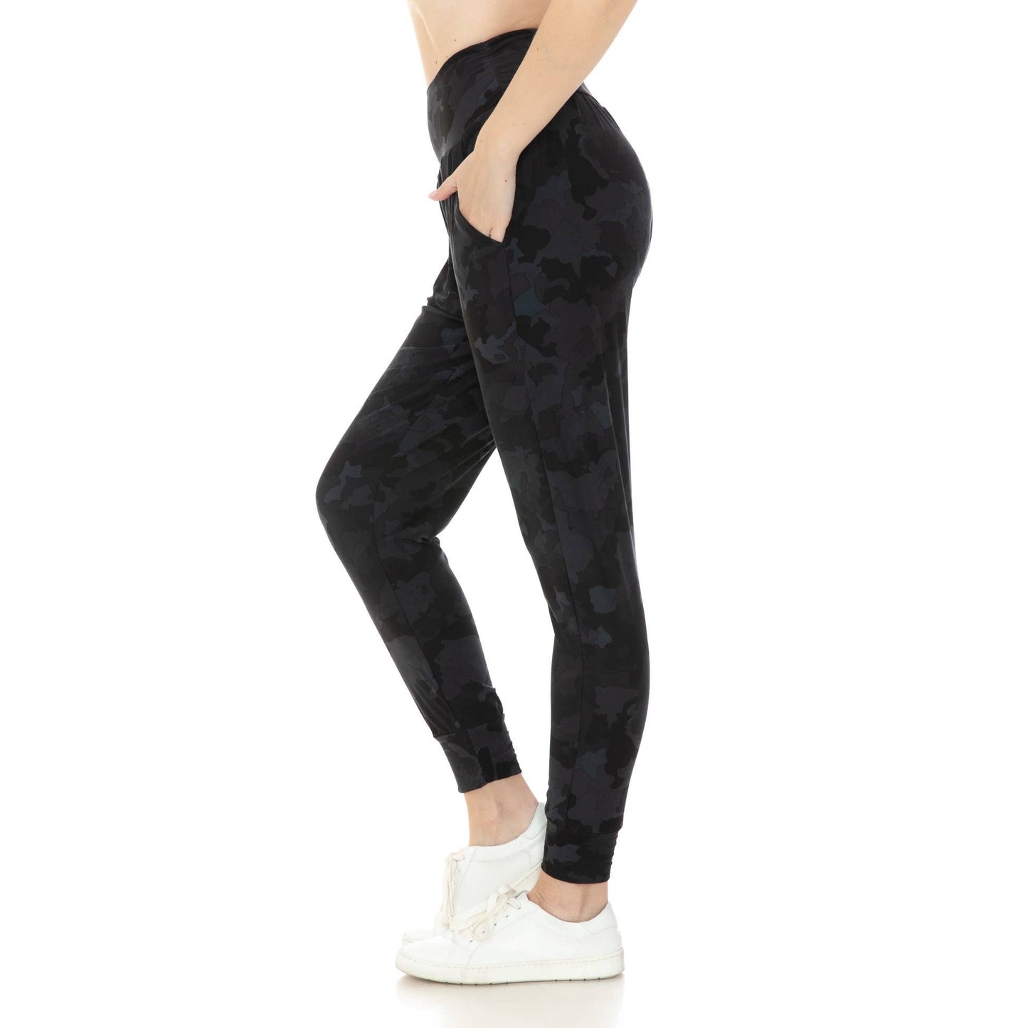 ACTIVEWEAR: Buttery Soft Print Relaxed Fit Joggers