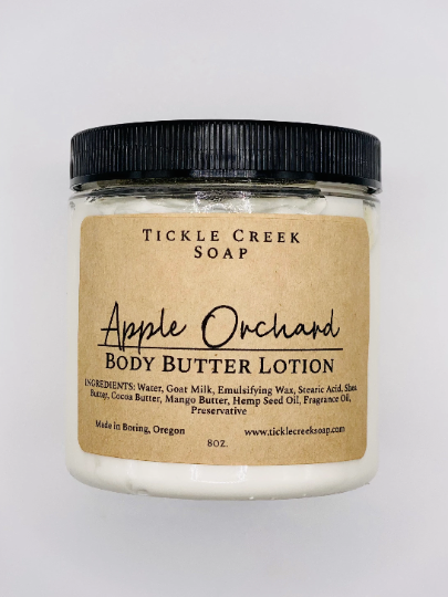 Body Butter Lotion Apple Orchard