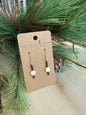 JEWELRY: Bronze Shell Beaded Earrings