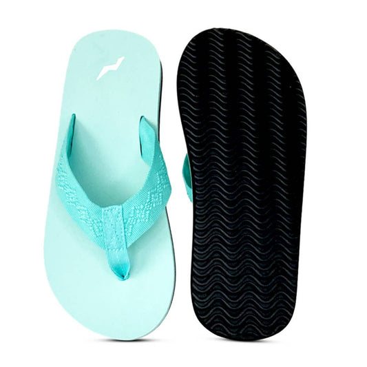 Norty Women's Flip Flop Thong Sandal Seafoam